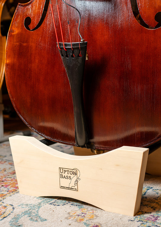 Double Bass Stand – Wooden Upright Bass Stand by Upton Bass